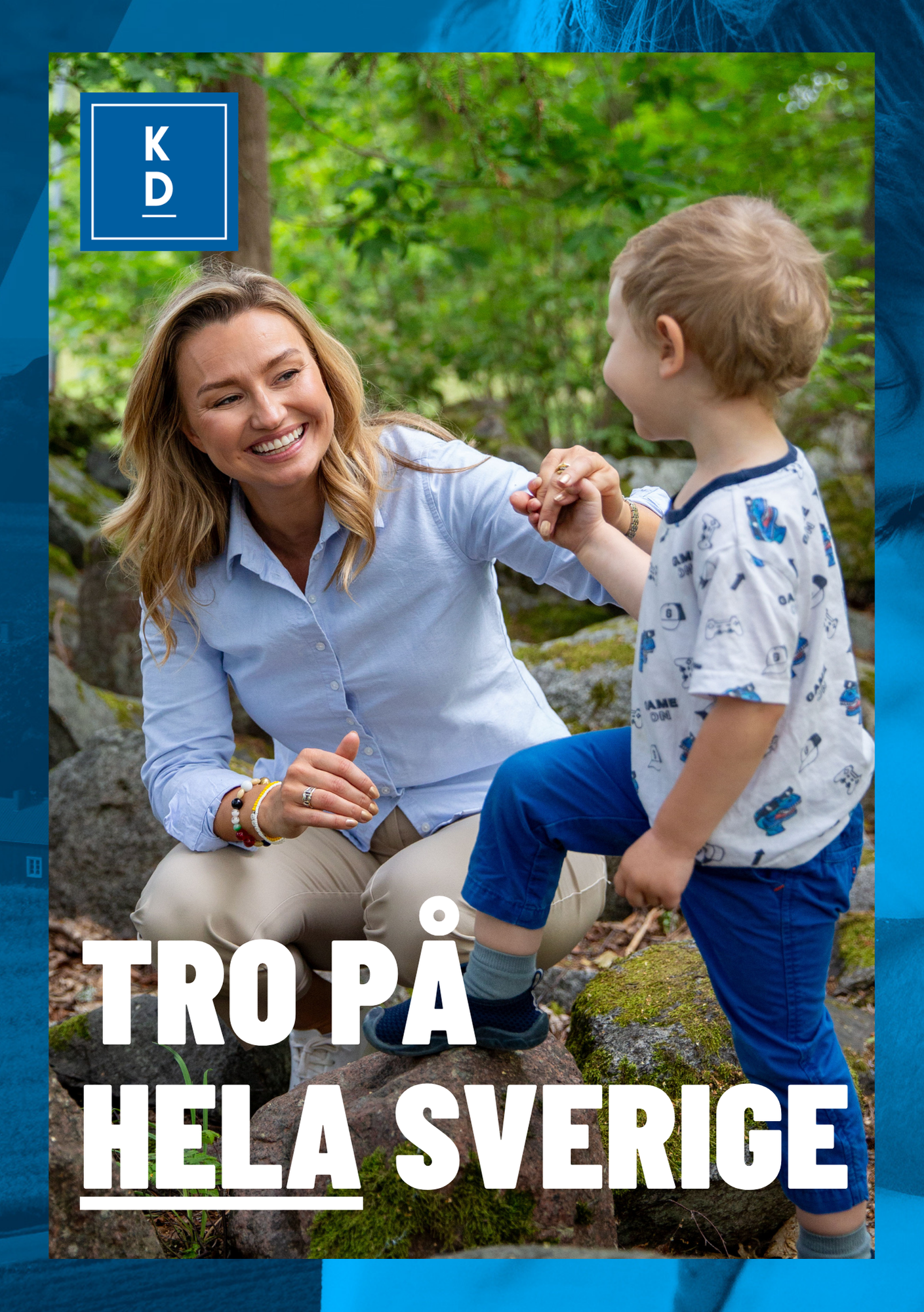 Flygblad Tro på hela Sverige, 100-pack