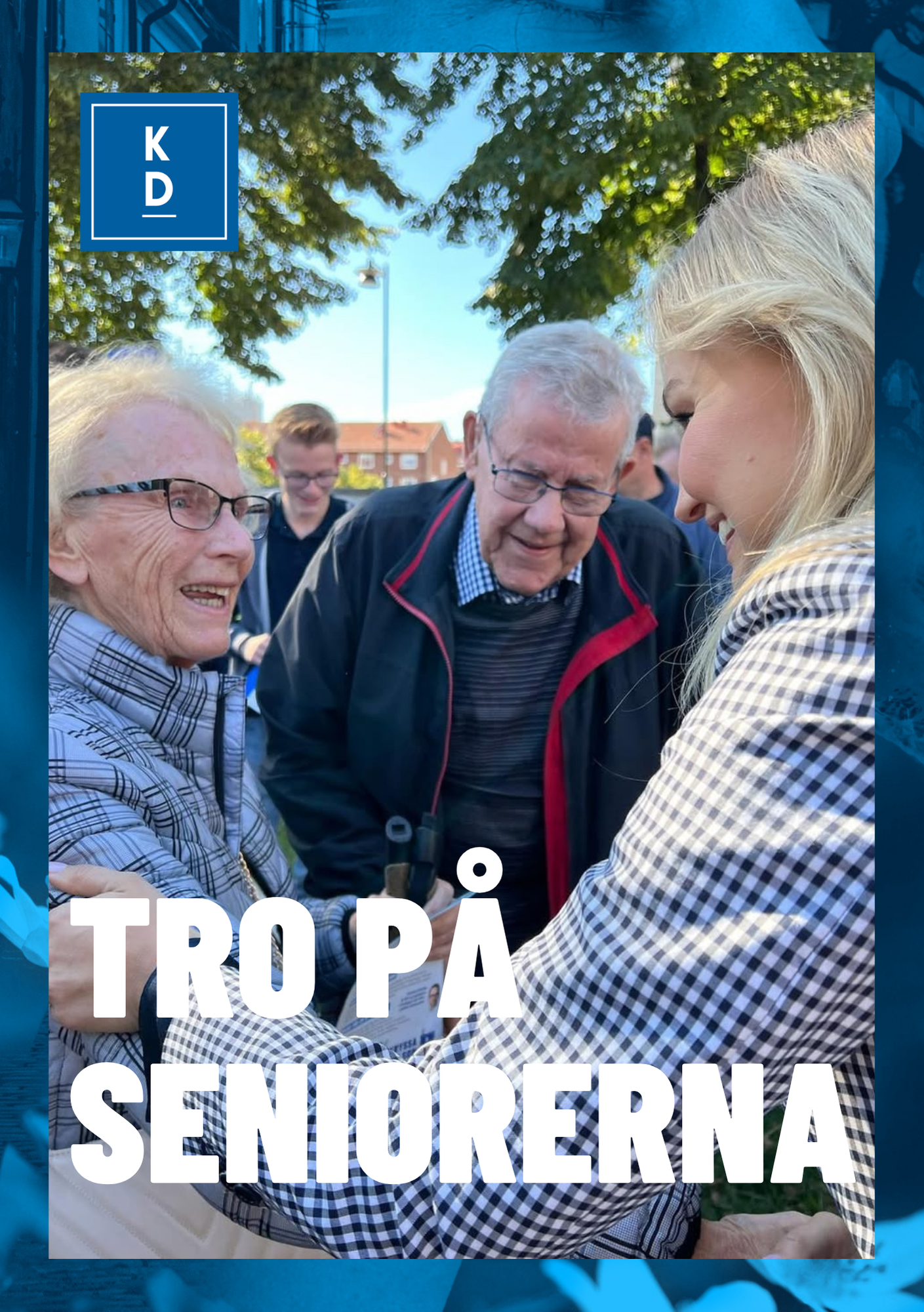 Flygblad Tro på Seniorerna, 100-pack