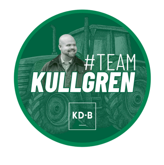KD-B Klistermärke "Team Kullgren"